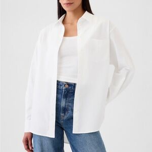 NWOT Gap Cotton Oxford Big Shirt